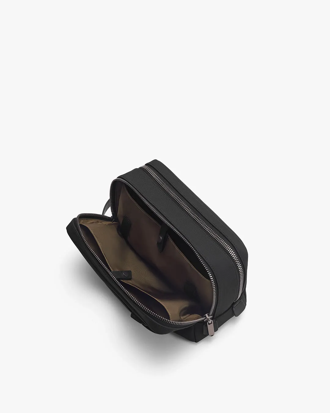 Mens Double Zip Toiletry Case