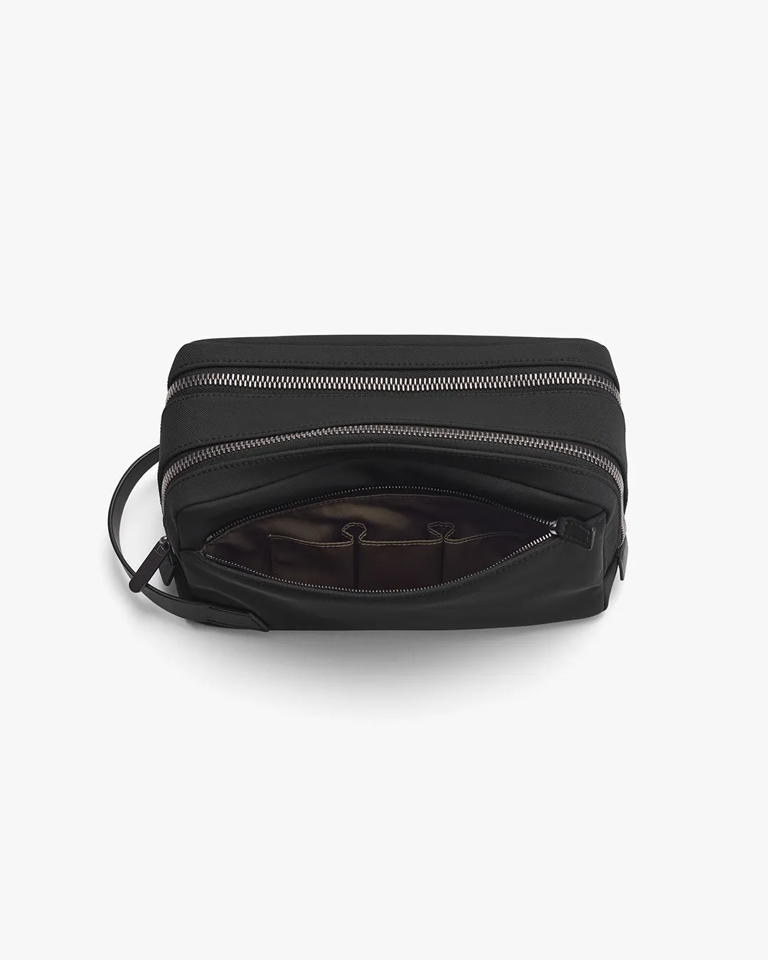 Mens Double Zip Toiletry Case