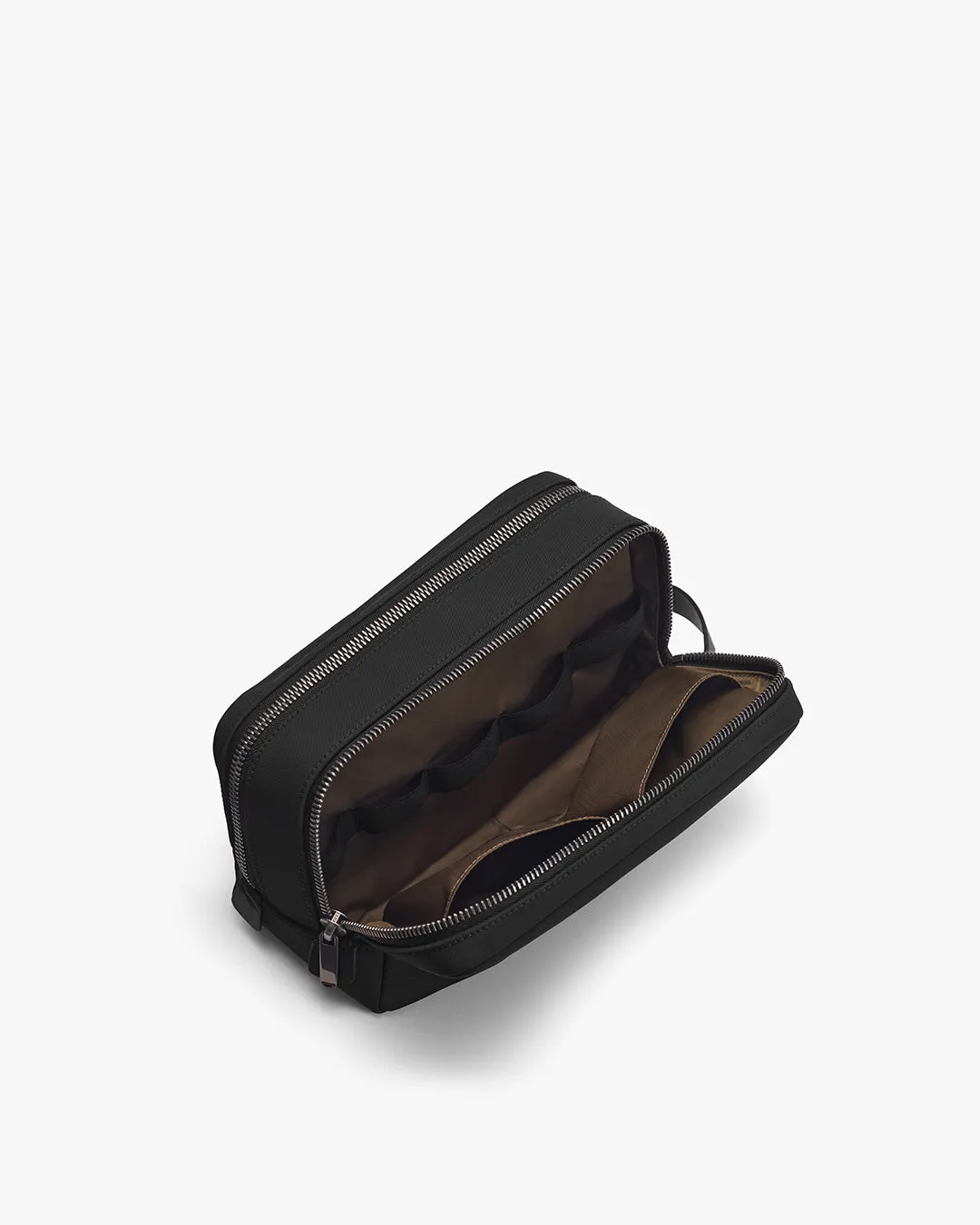 Mens Double Zip Toiletry Case