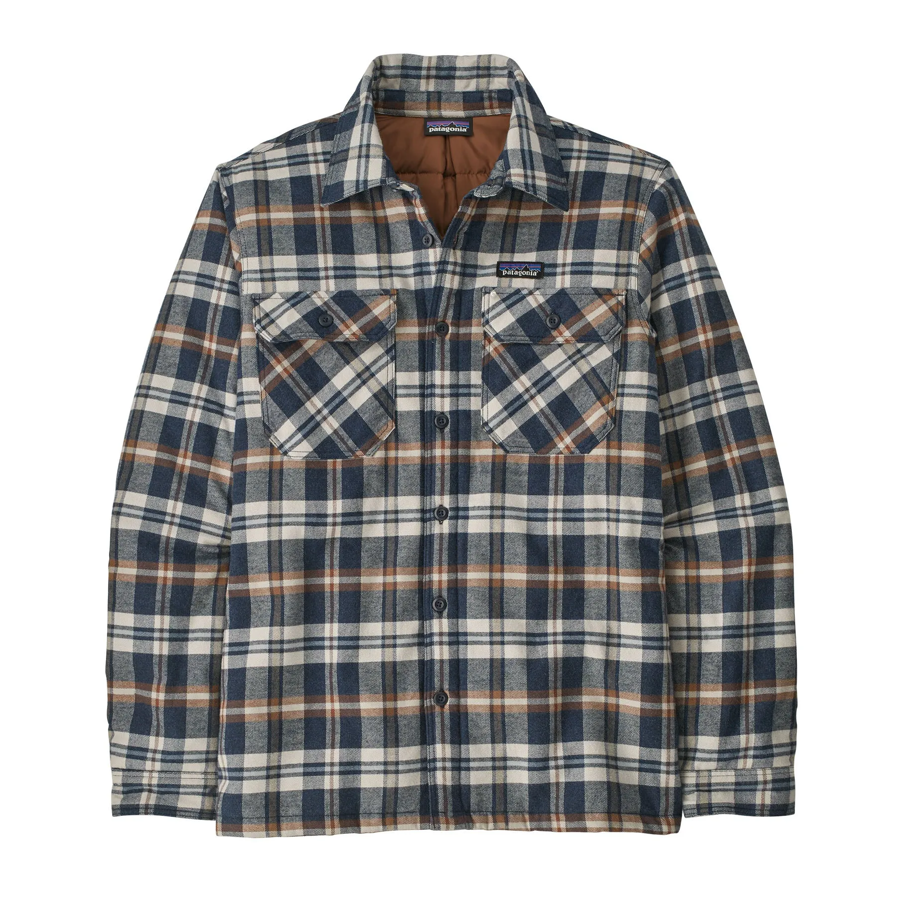 Mens Insulated Organic Cotton Midweight Fjord Flannel Shirt