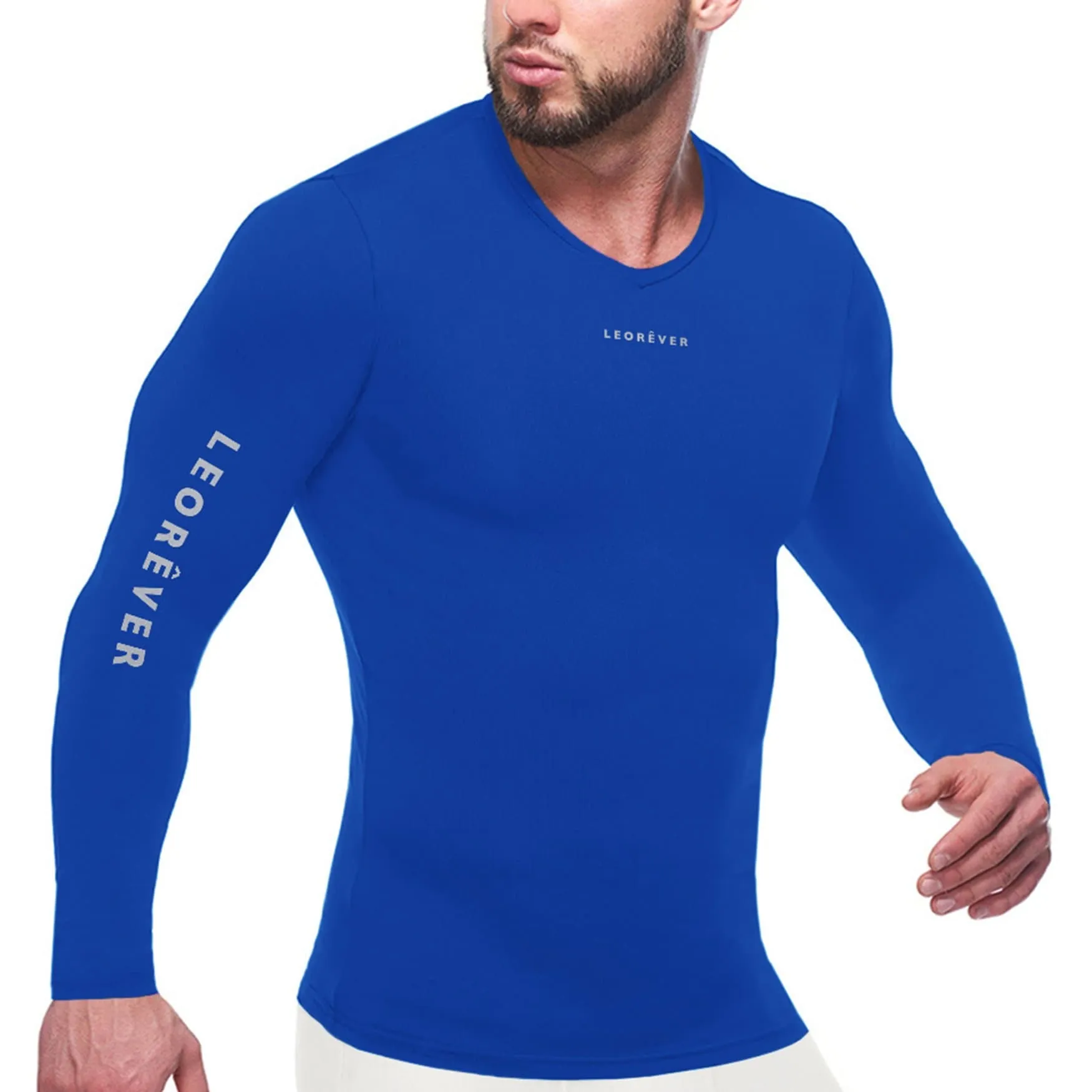 Mens Long Sleeve Balanced Compression Shirt