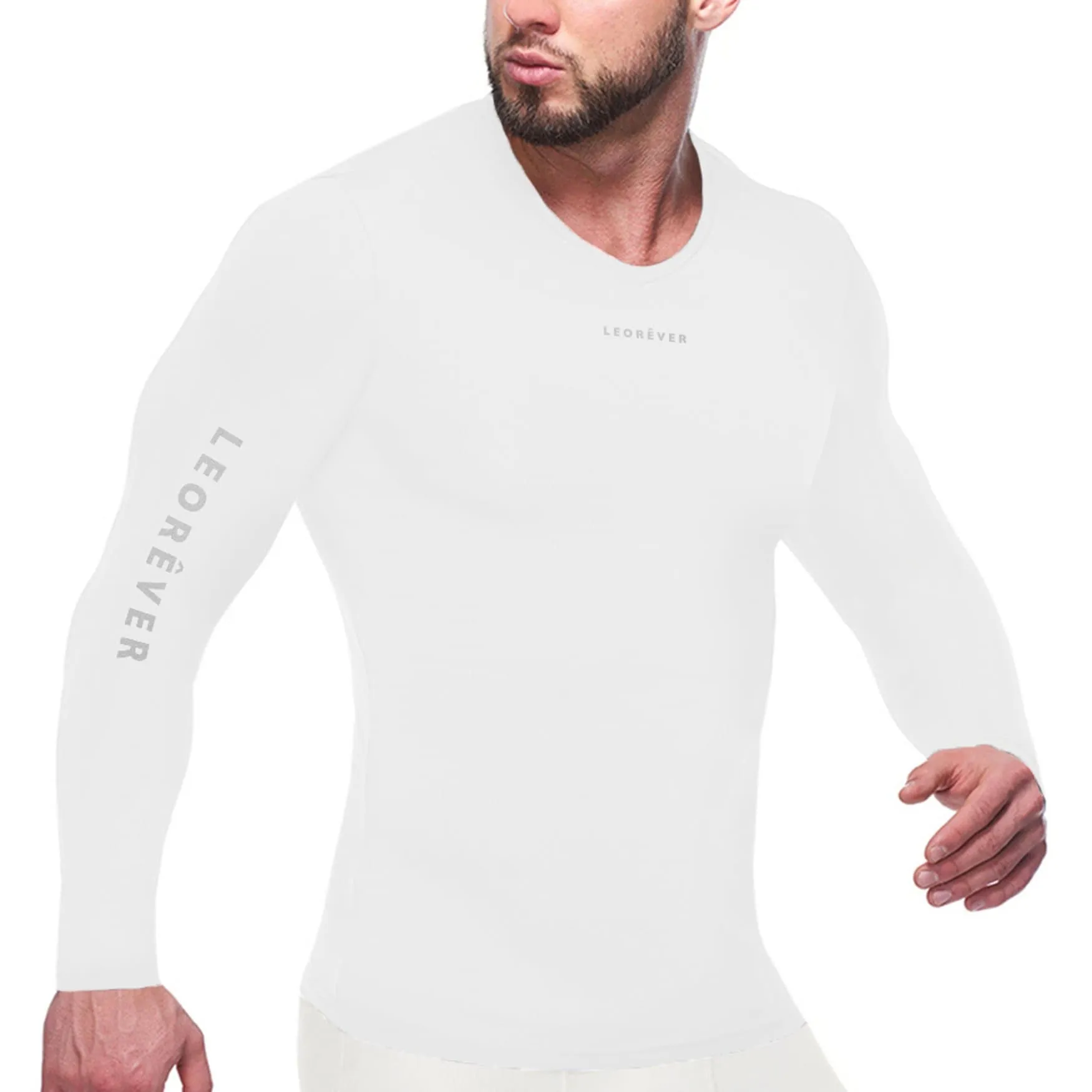 Mens Long Sleeve Balanced Compression Shirt