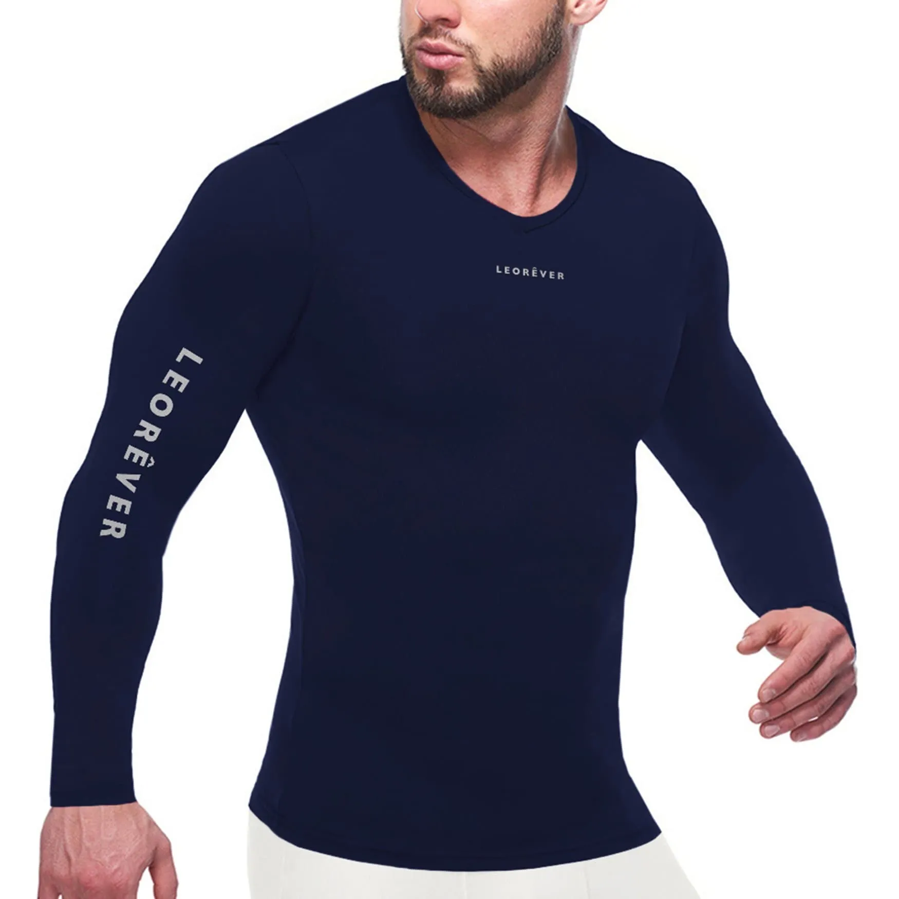 Mens Long Sleeve Balanced Compression Shirt