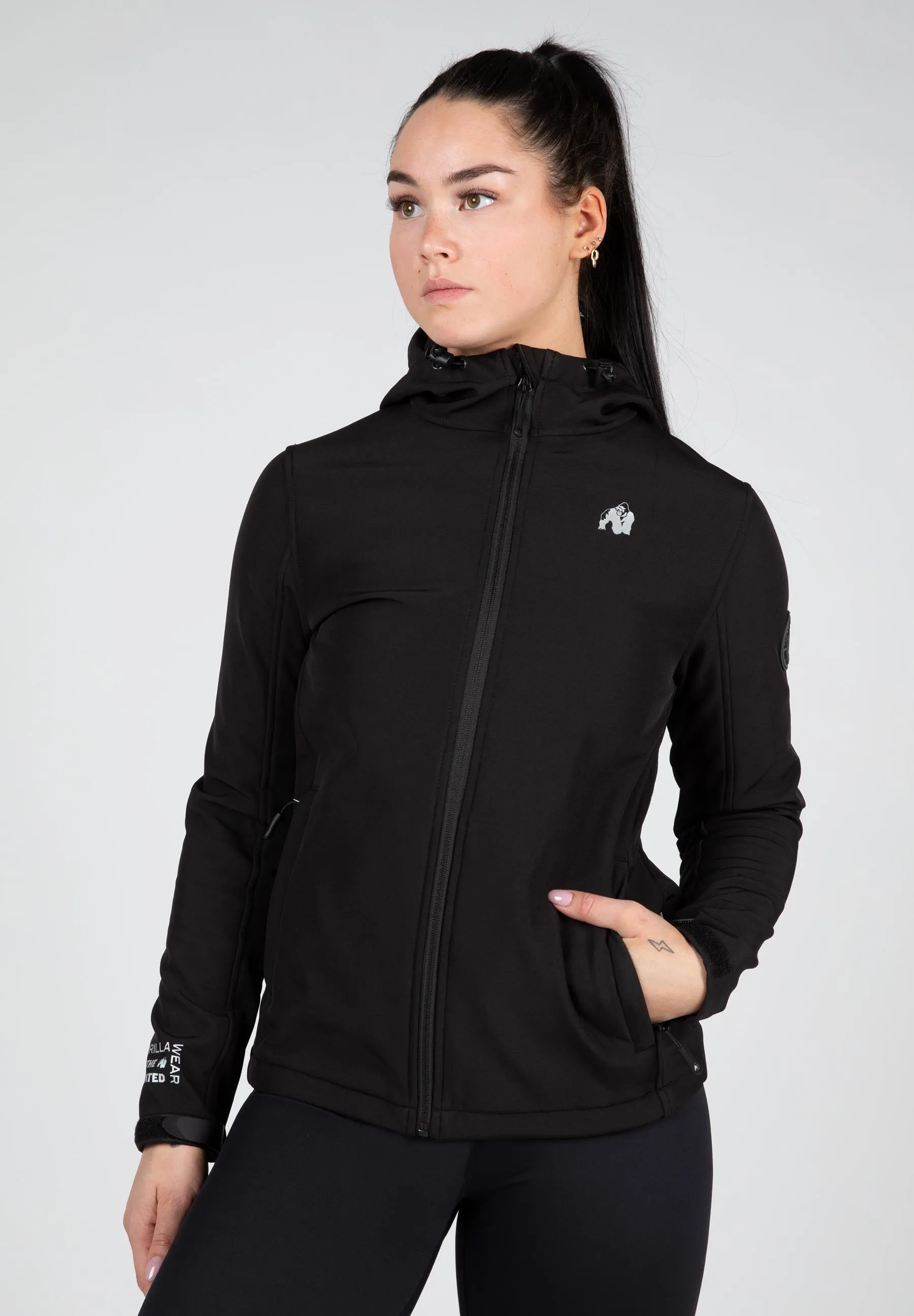 Mina Softshell Jacket - Black