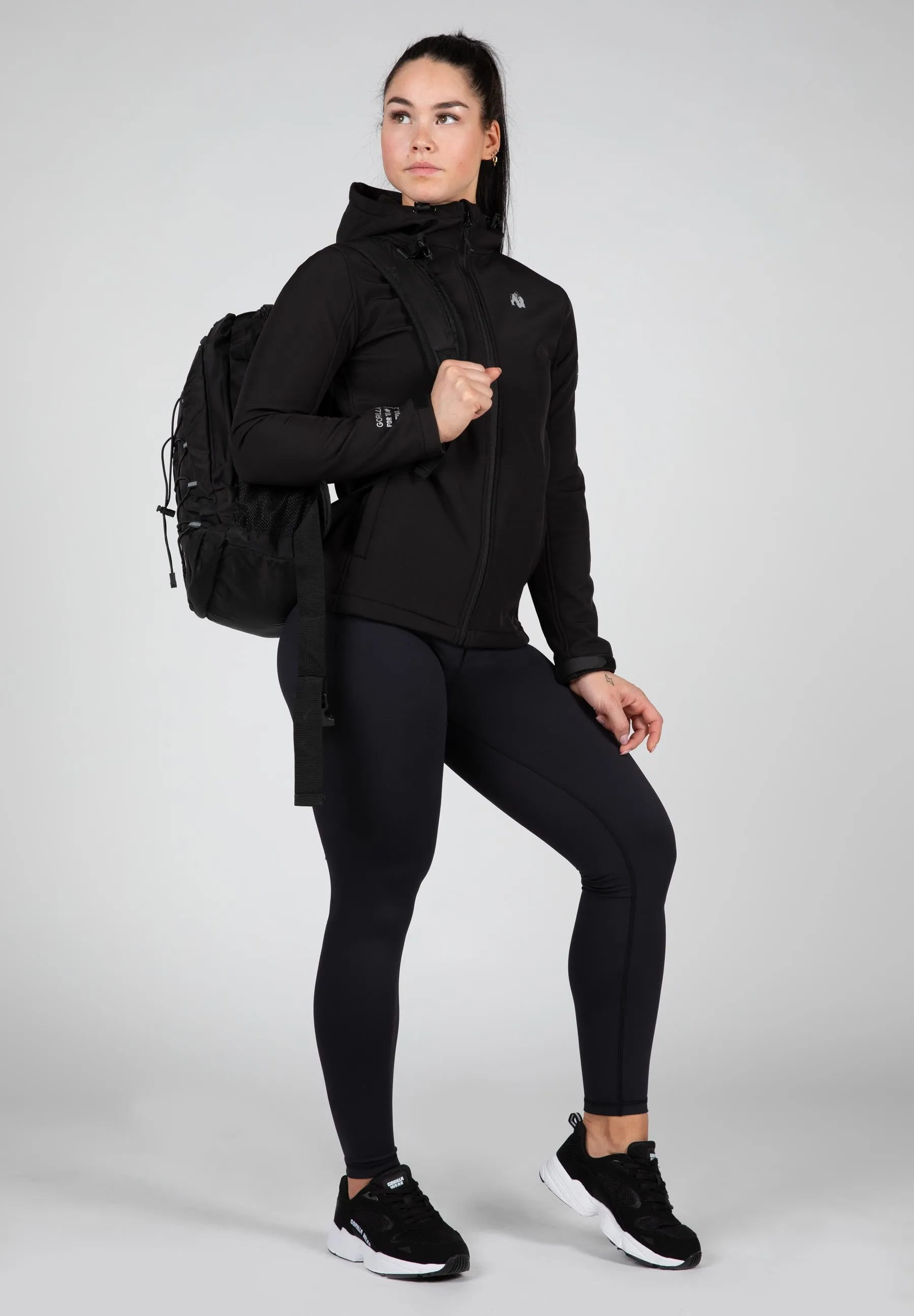 Mina Softshell Jacket - Black