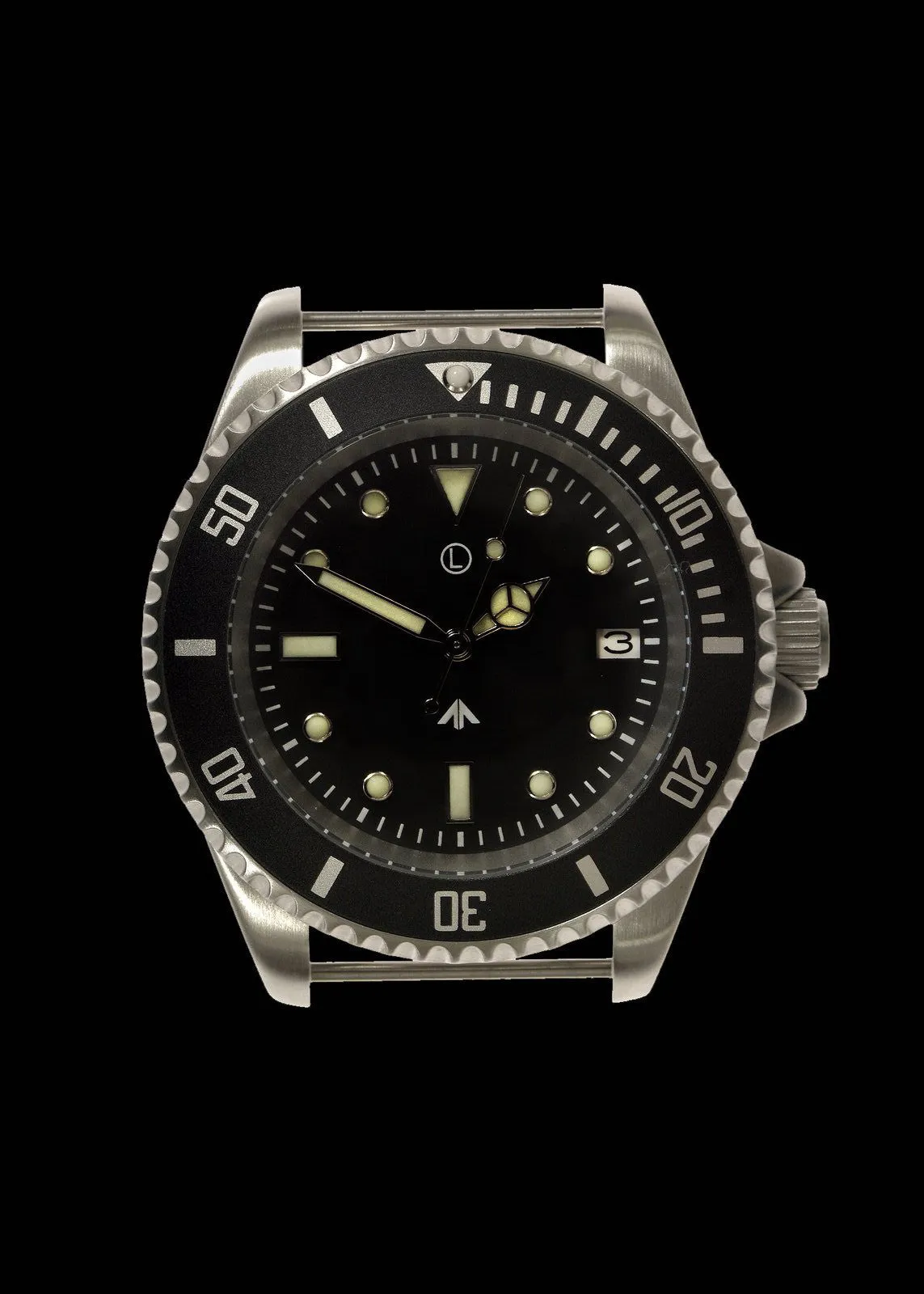 MWC 24 Jewel 300m Automatic Military Divers Watch with Sapphire Crystal and Ceramic Bezel on a NATO Webbing Strap