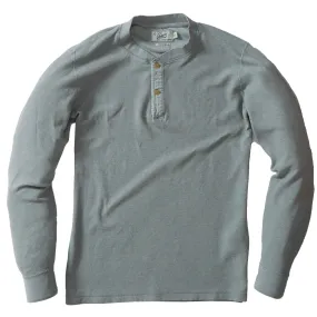 New Windsor Double Cloth Henley - Slate Gray