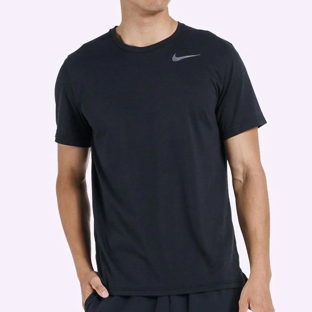 Nike - Breathe Men's Dri-FIT Training Top - Black/Metallic Hematite