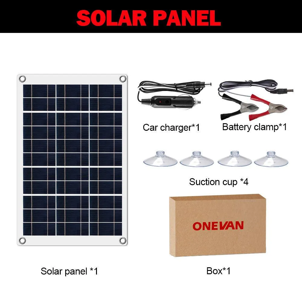 ONEVAN Solar Panel Powered Kit