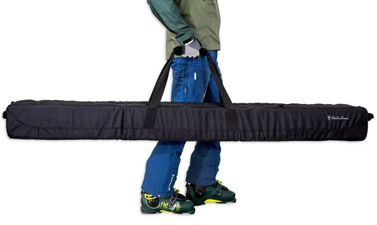 OUTLET | Mountain Essential Ski Travel Bag Holds Single Pair of Skis