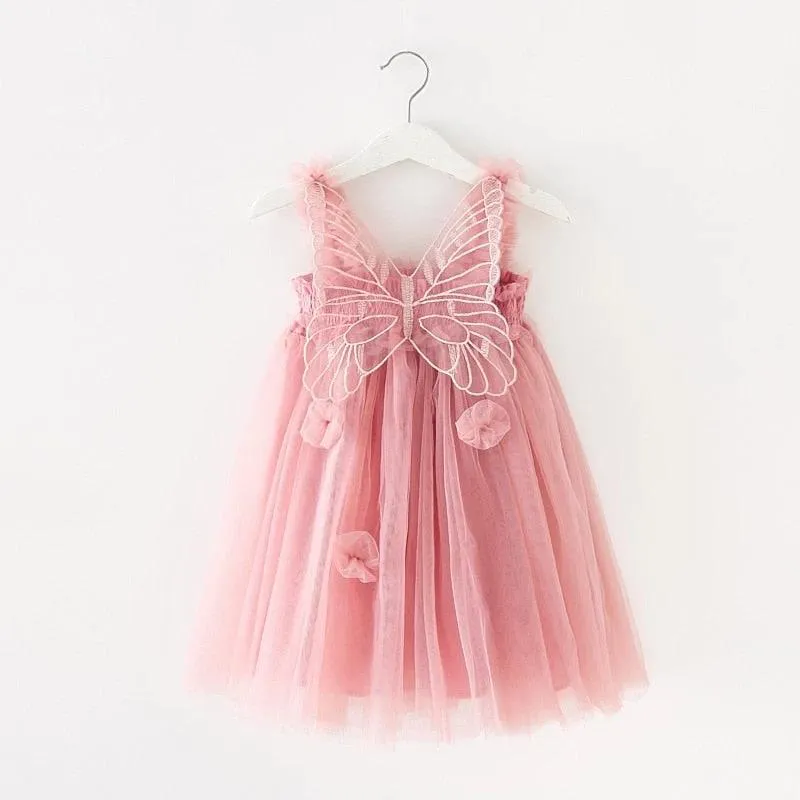 Princess Mesh Butterfly Dress