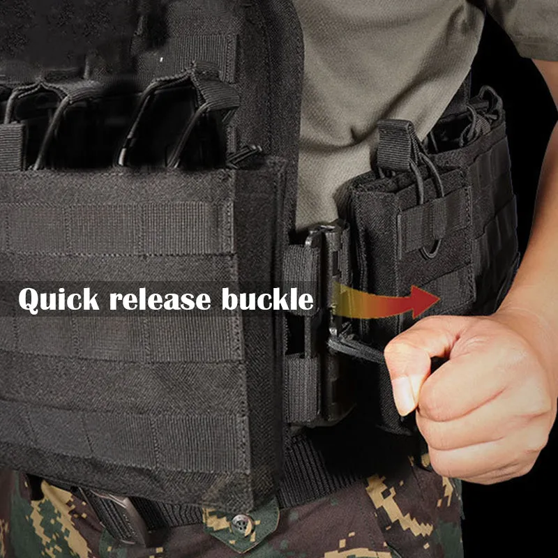 Quick Release Tactical Molle Vest