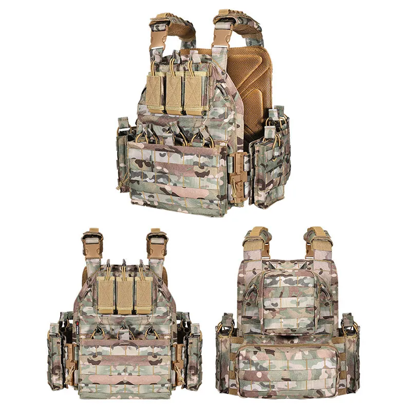 Quick Release Tactical Molle Vest