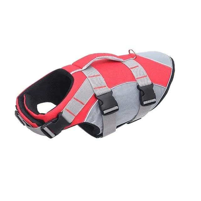 Reflective Life Jacket With Silver Details