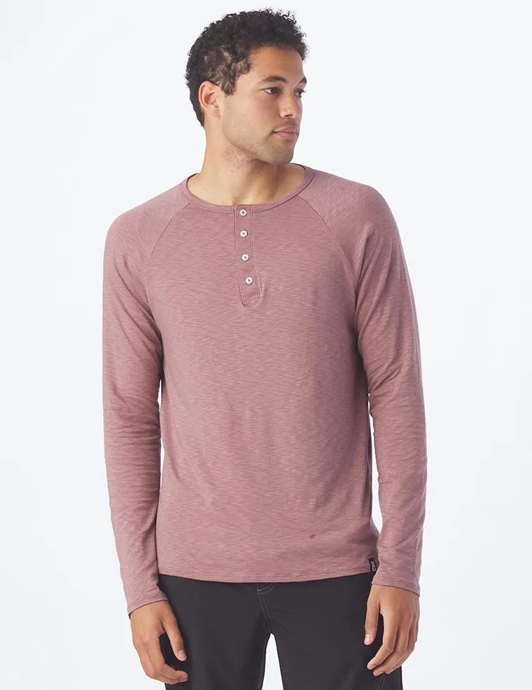 Relax Henley: Mauve