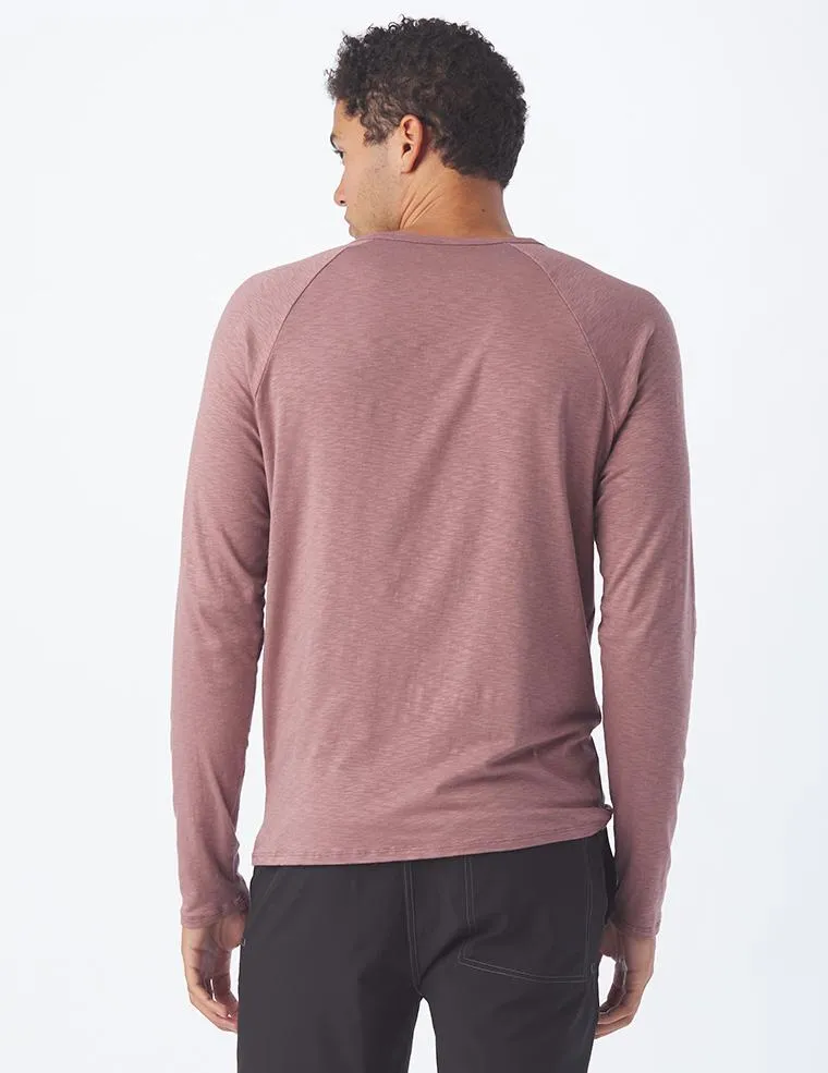 Relax Henley: Mauve