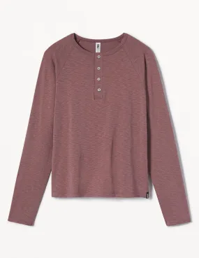 Relax Henley: Mauve