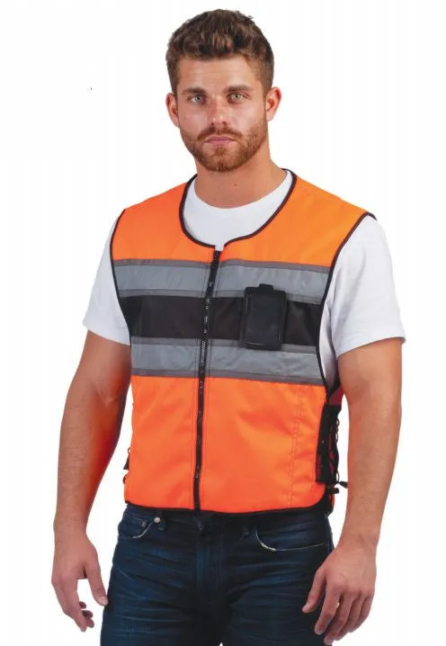 REVOLUTION GEAR Safety Vest with Reflective Accents