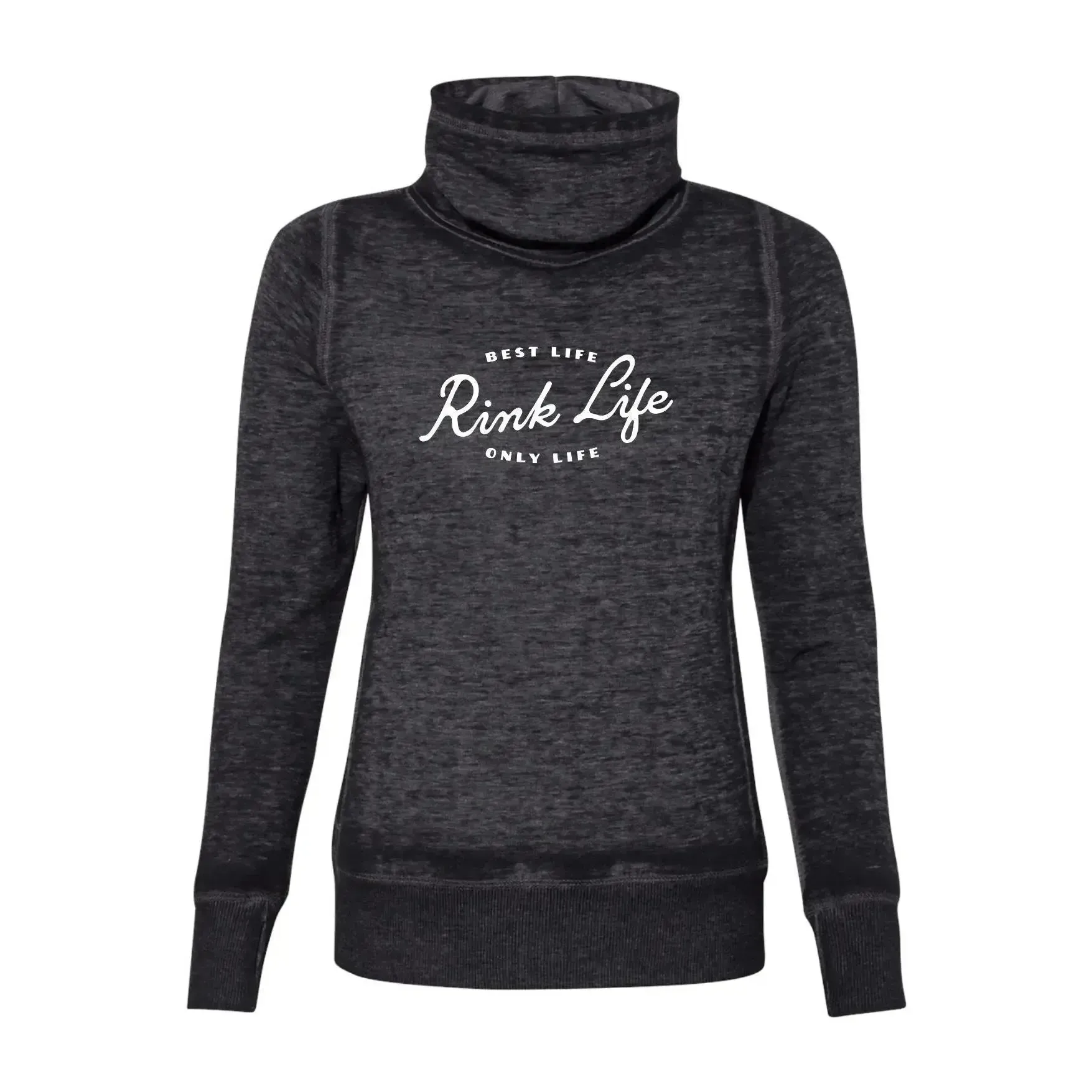 Rink Life Cowl Neck Sweatshirt