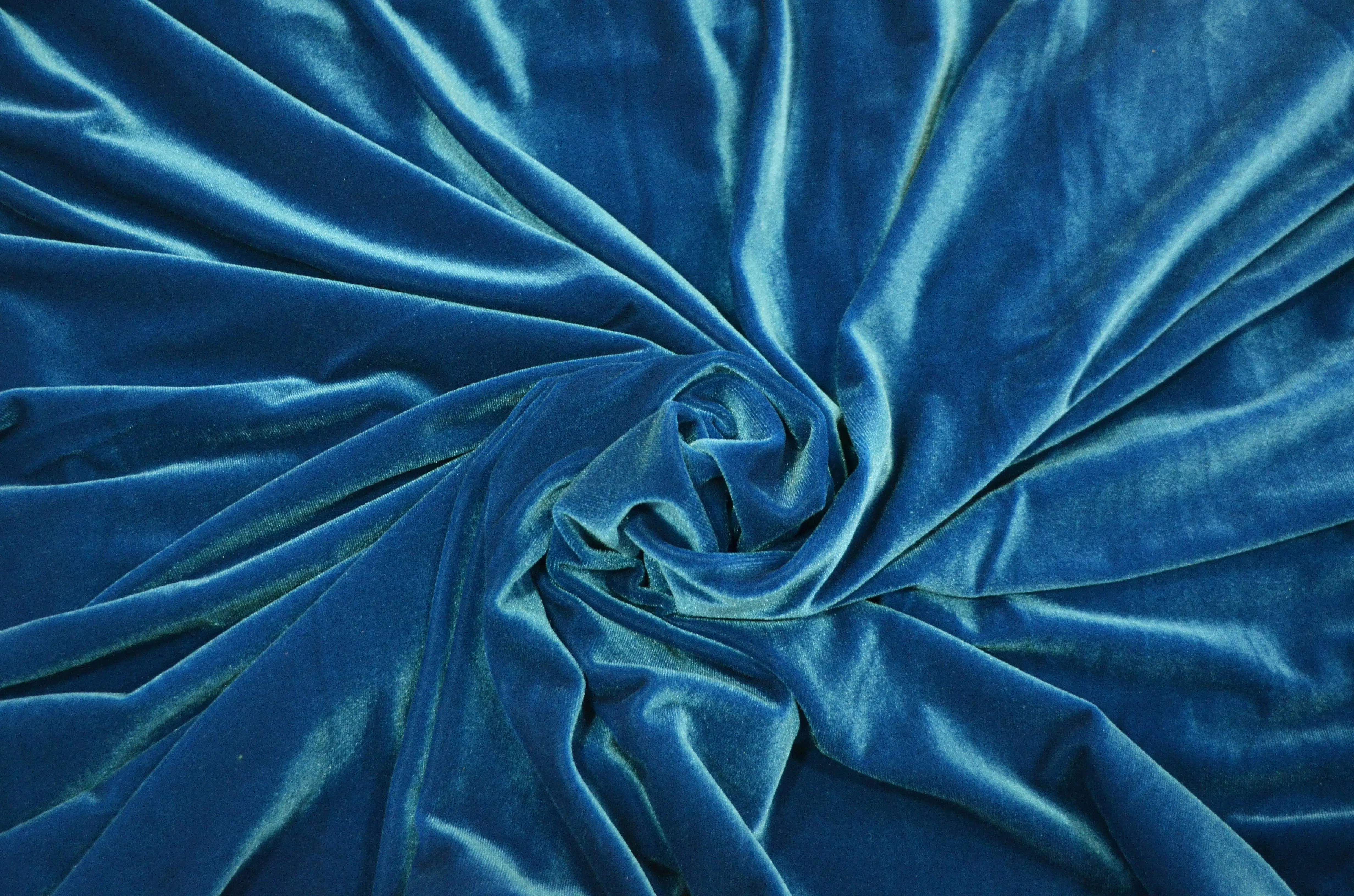 Soft and Plush Stretch Velvet Fabric | Stretch Velvet Spandex | Sample Swatch