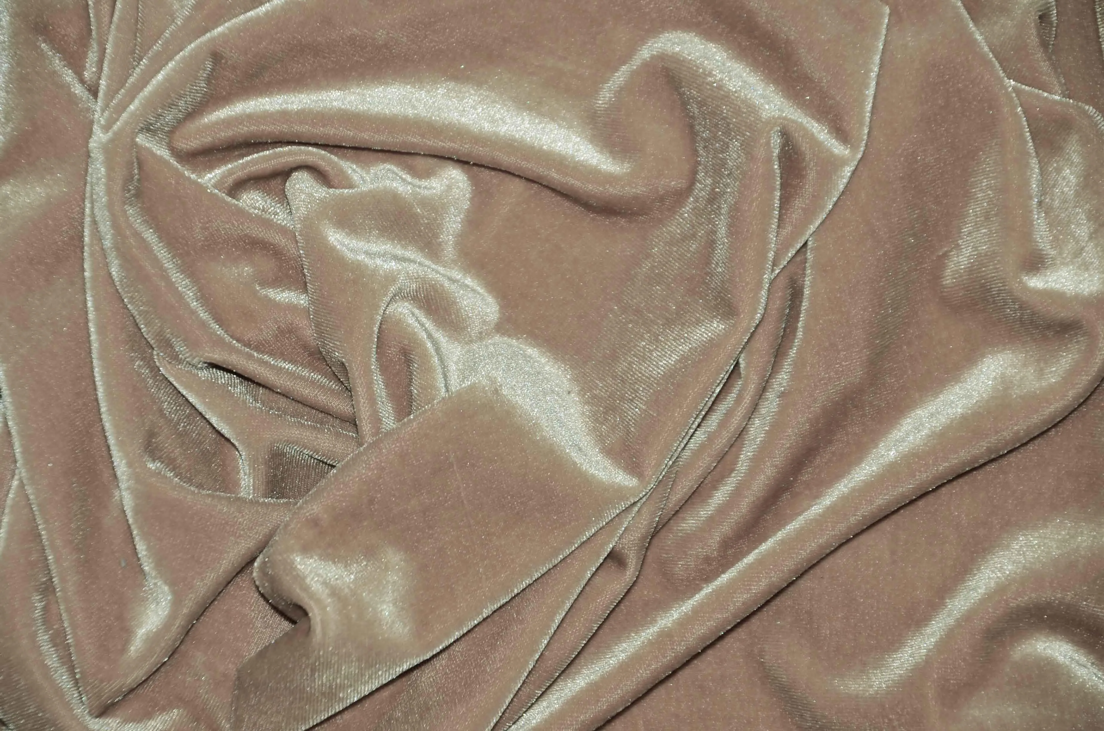 Soft and Plush Stretch Velvet Fabric | Stretch Velvet Spandex | Sample Swatch