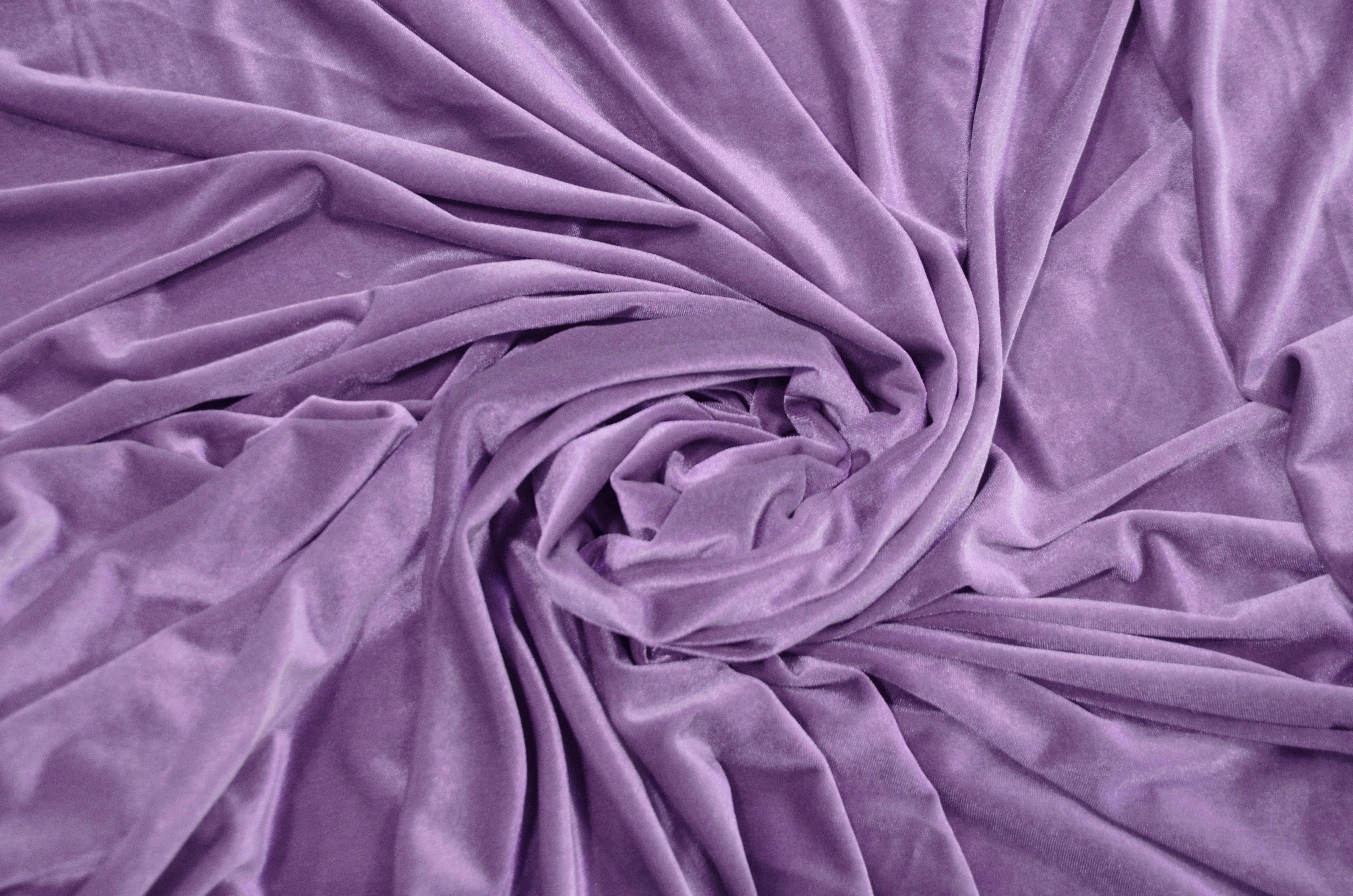 Soft and Plush Stretch Velvet Fabric | Stretch Velvet Spandex | Sample Swatch