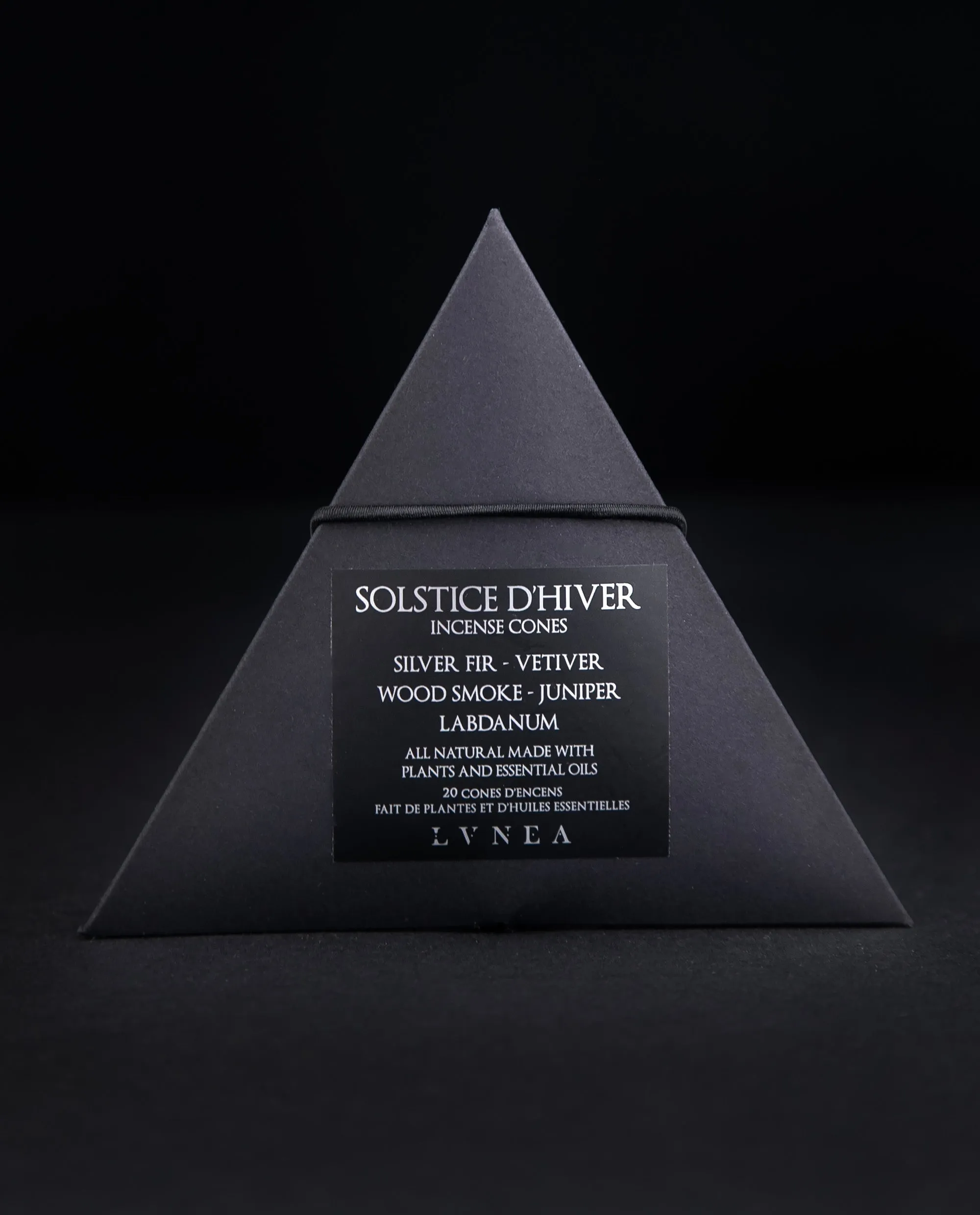 SOLSTICE D'HIVER | Incense Cones - vetiver, silver fir, woodsmoke