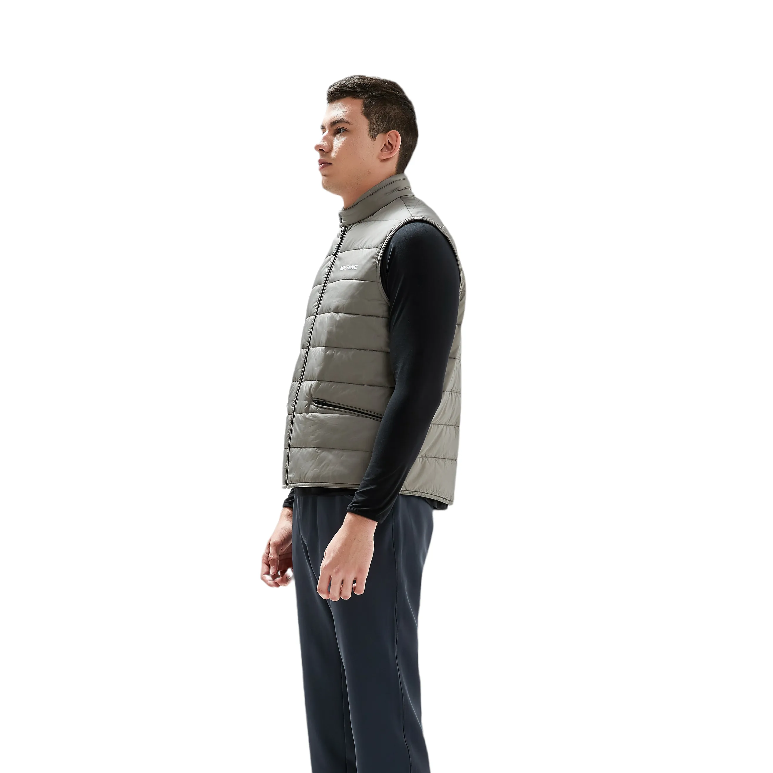 Tectonic - TMV1.0 packable vest in Metal