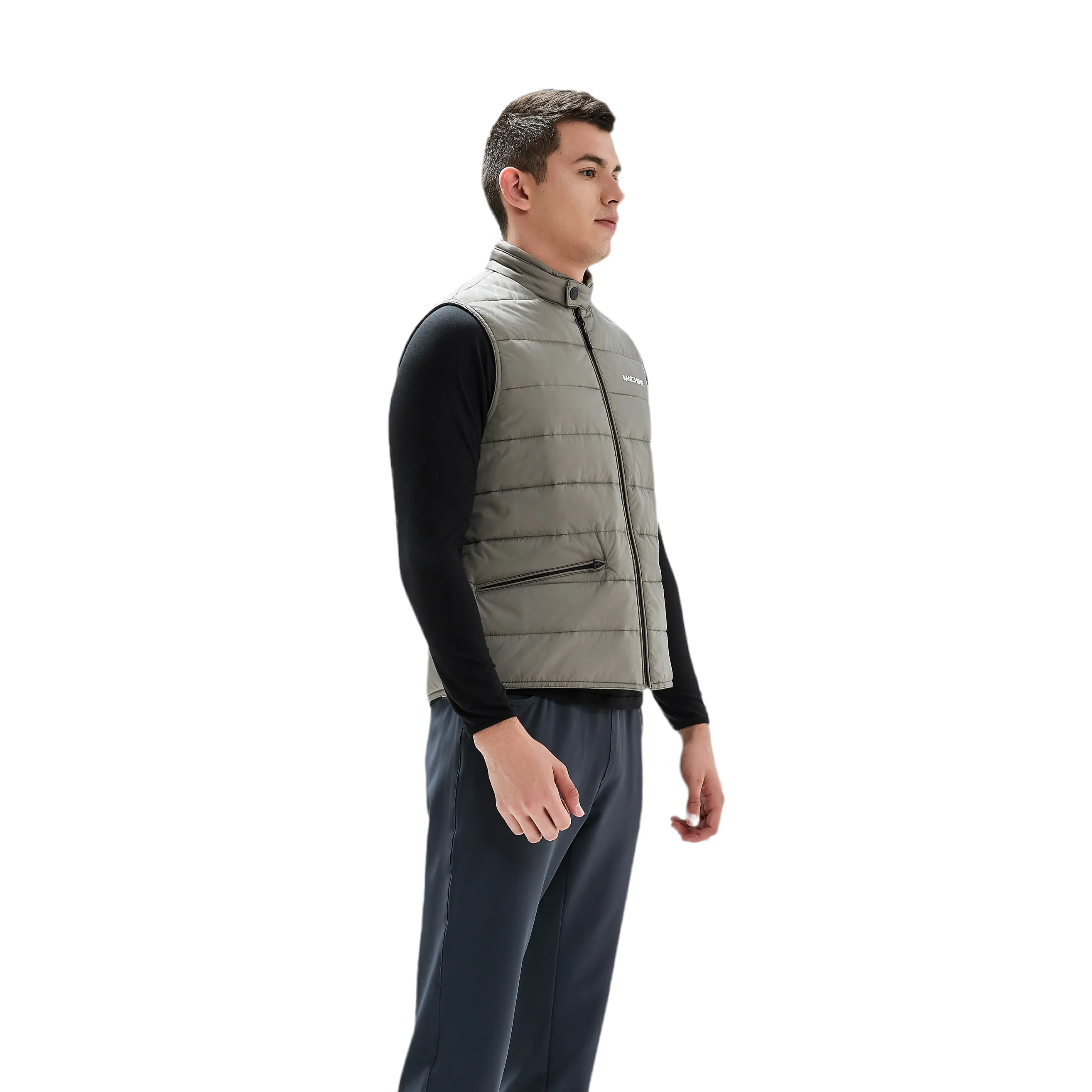 Tectonic - TMV1.0 packable vest in Metal