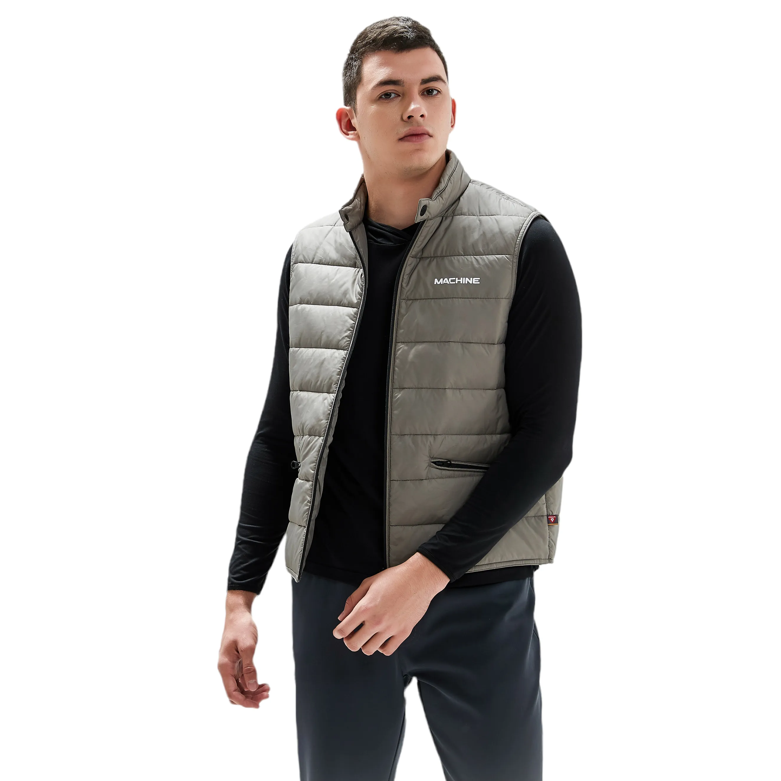 Tectonic - TMV1.0 packable vest in Metal