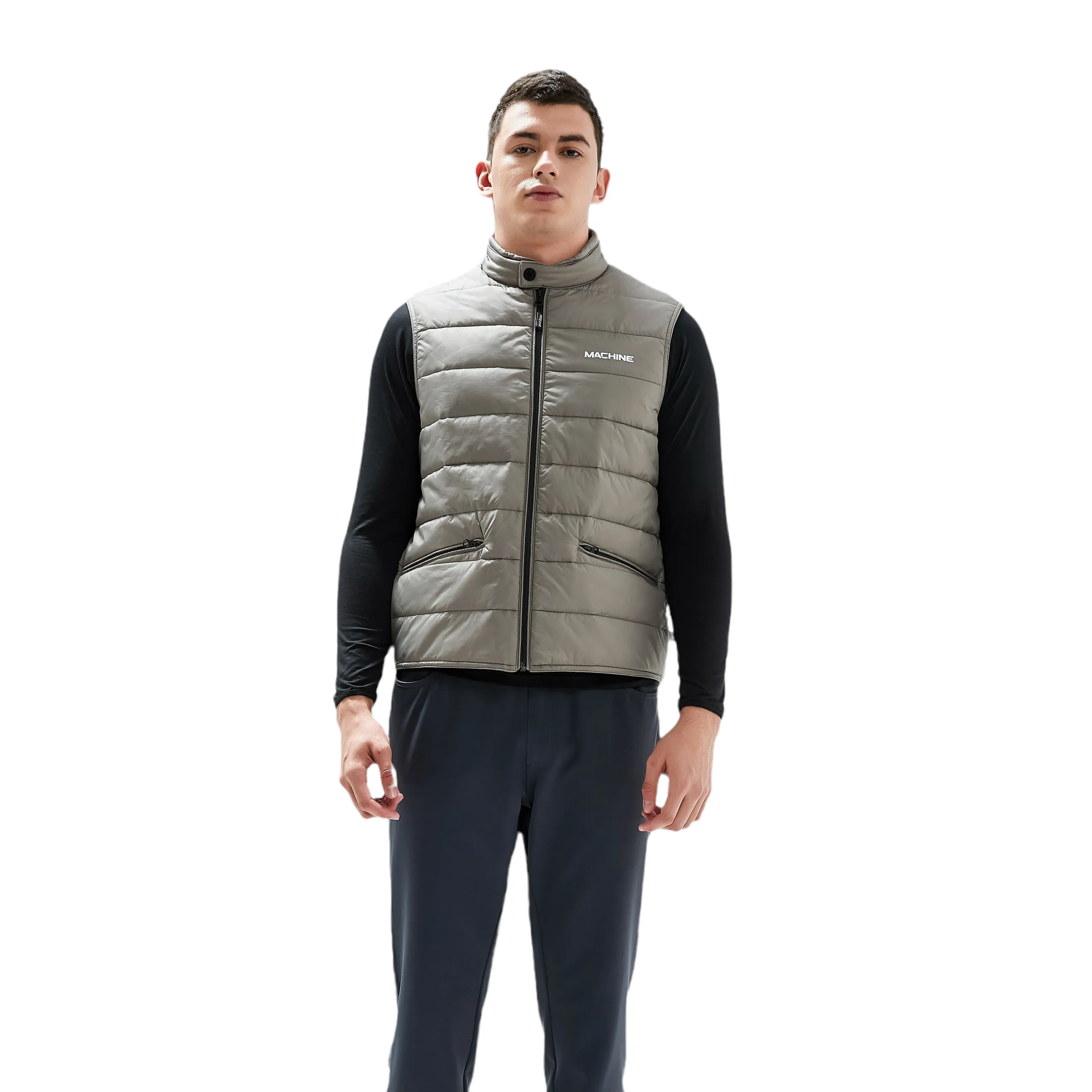 Tectonic - TMV1.0 packable vest in Metal