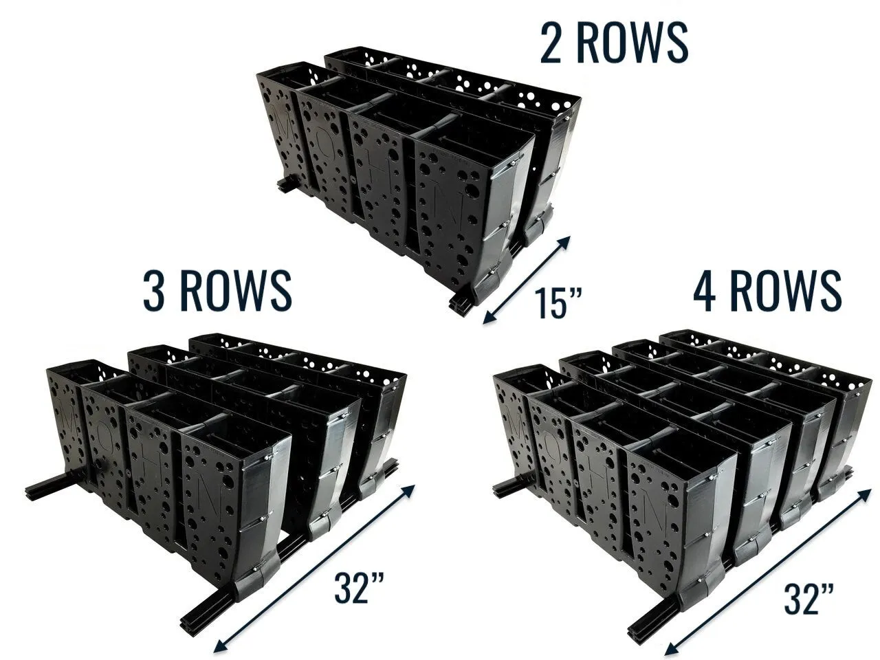 Telluride Ski Storage Rack for Rental Shops | Holds up to 16 Pairs of Skis