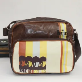 The Beatles Stripes Flight Bag