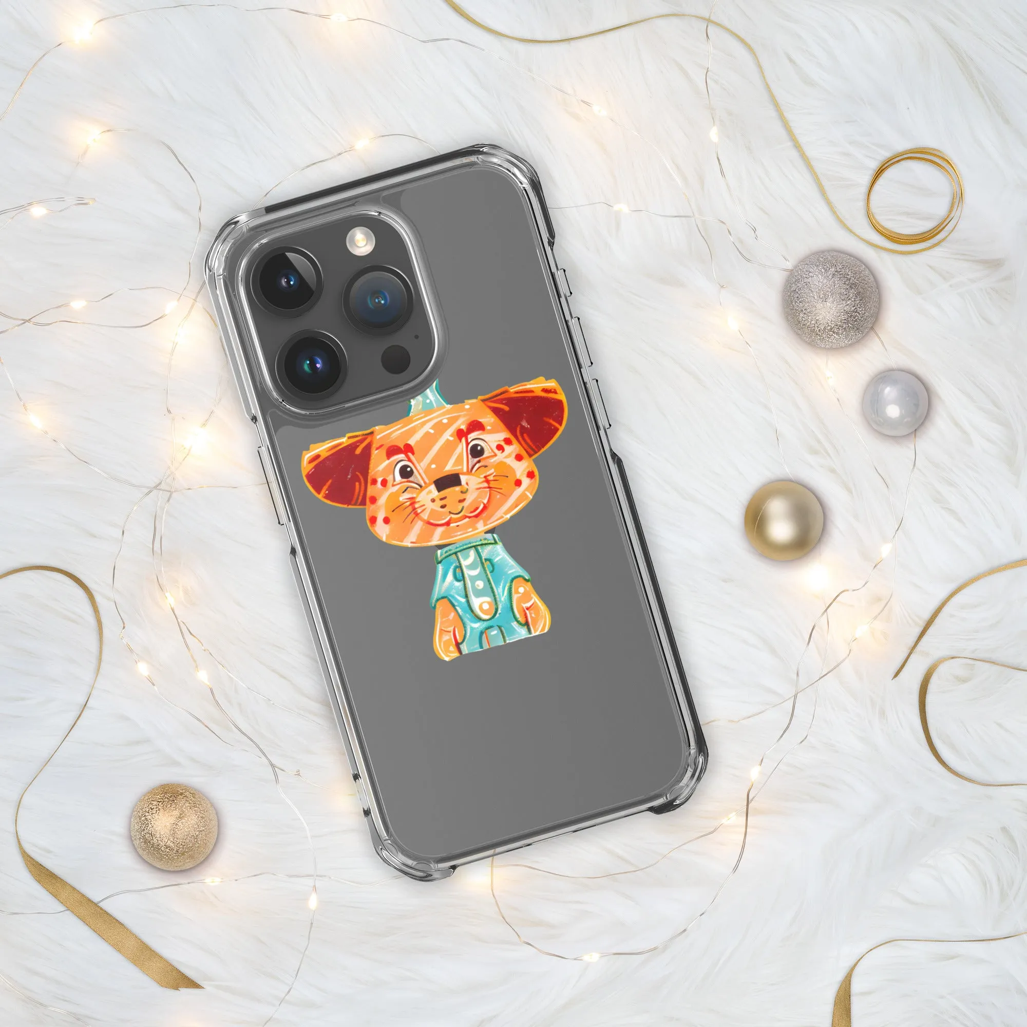 Tiger Spirit Clear iPhone® Case - Ultimate Protection & Style