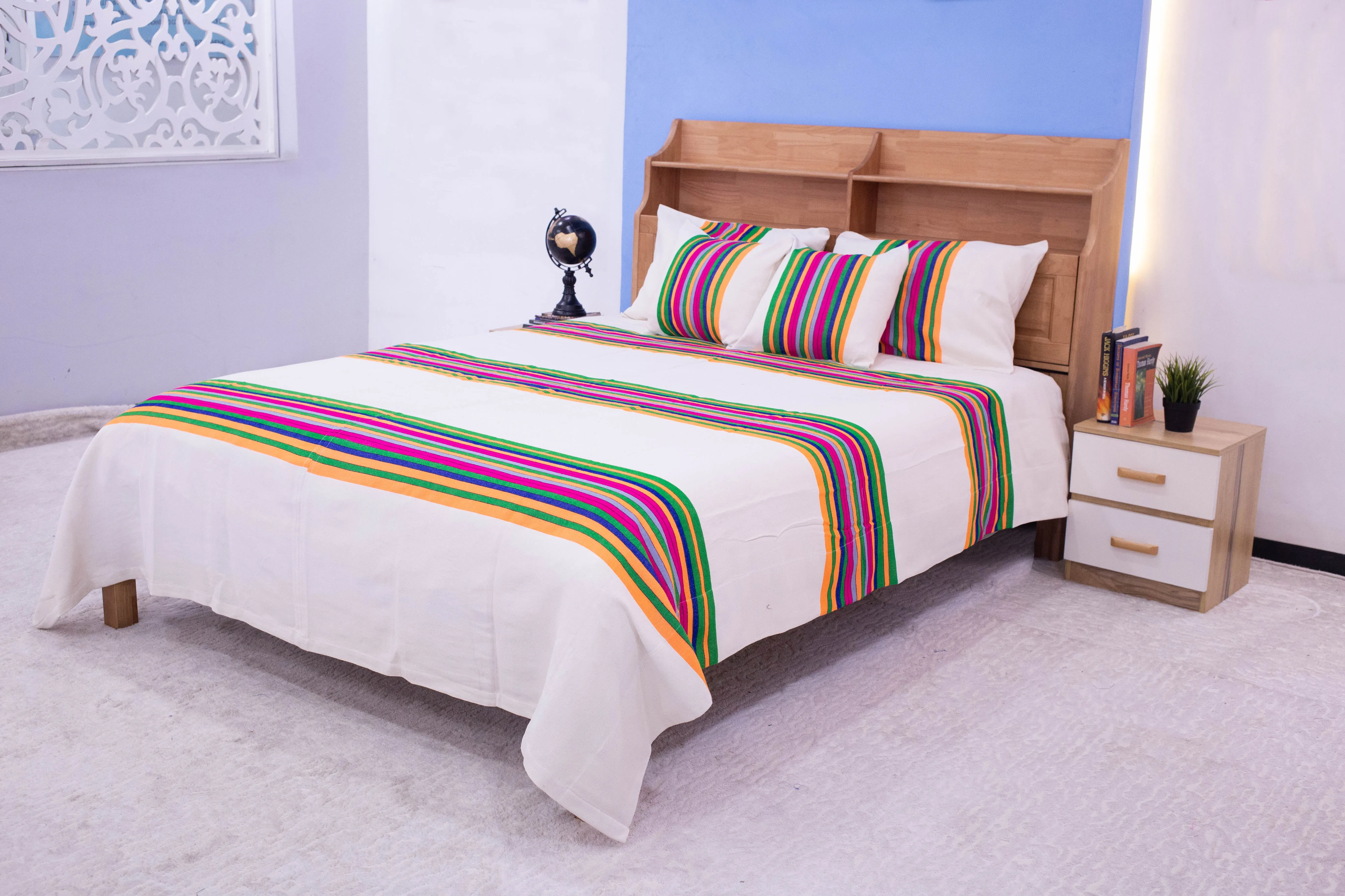 Tsehay Colorful Bedcover Set