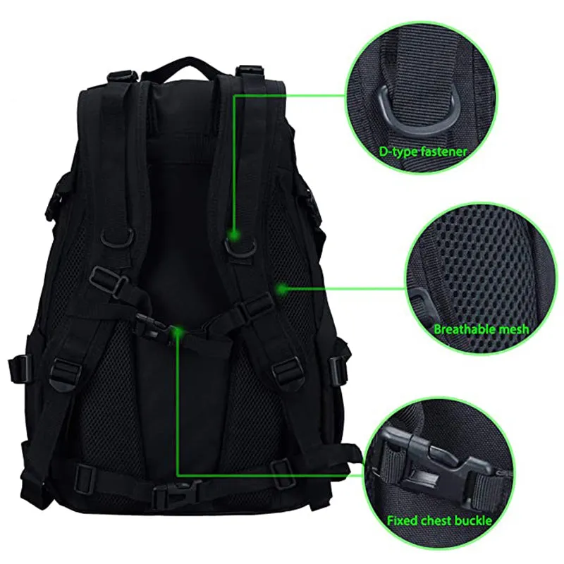 TWS Outdoor Hiking Pack Assault Backpack