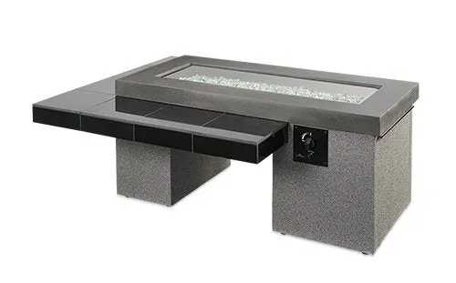 Uptown Linear Gas Fire Pit Table